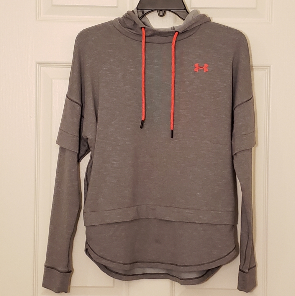 Under Armour Gray Athletic Hoodie | Women's S